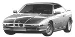 BMW E31 B1596 Fault Code